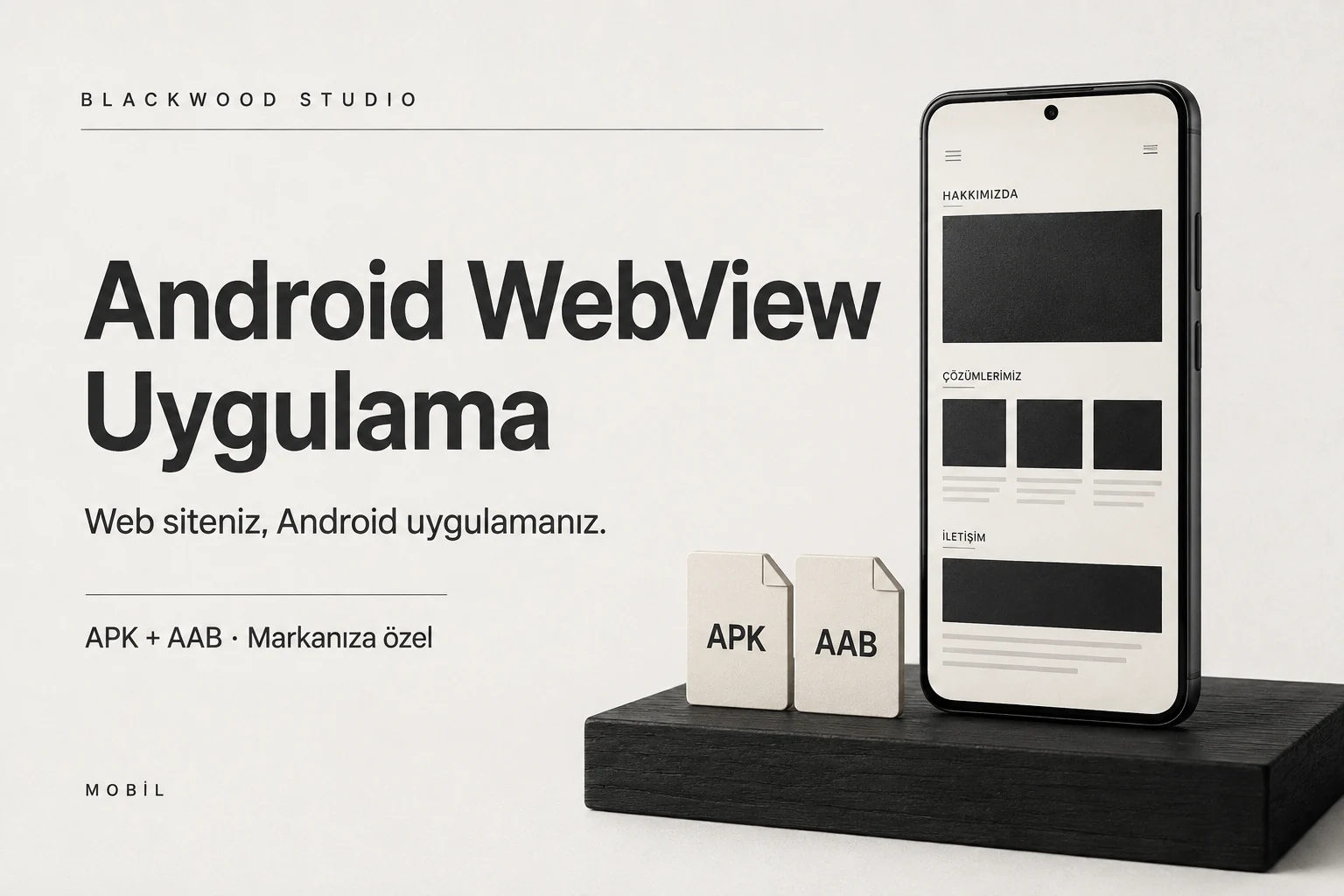 Android WebView Uygulama hizmet görseli