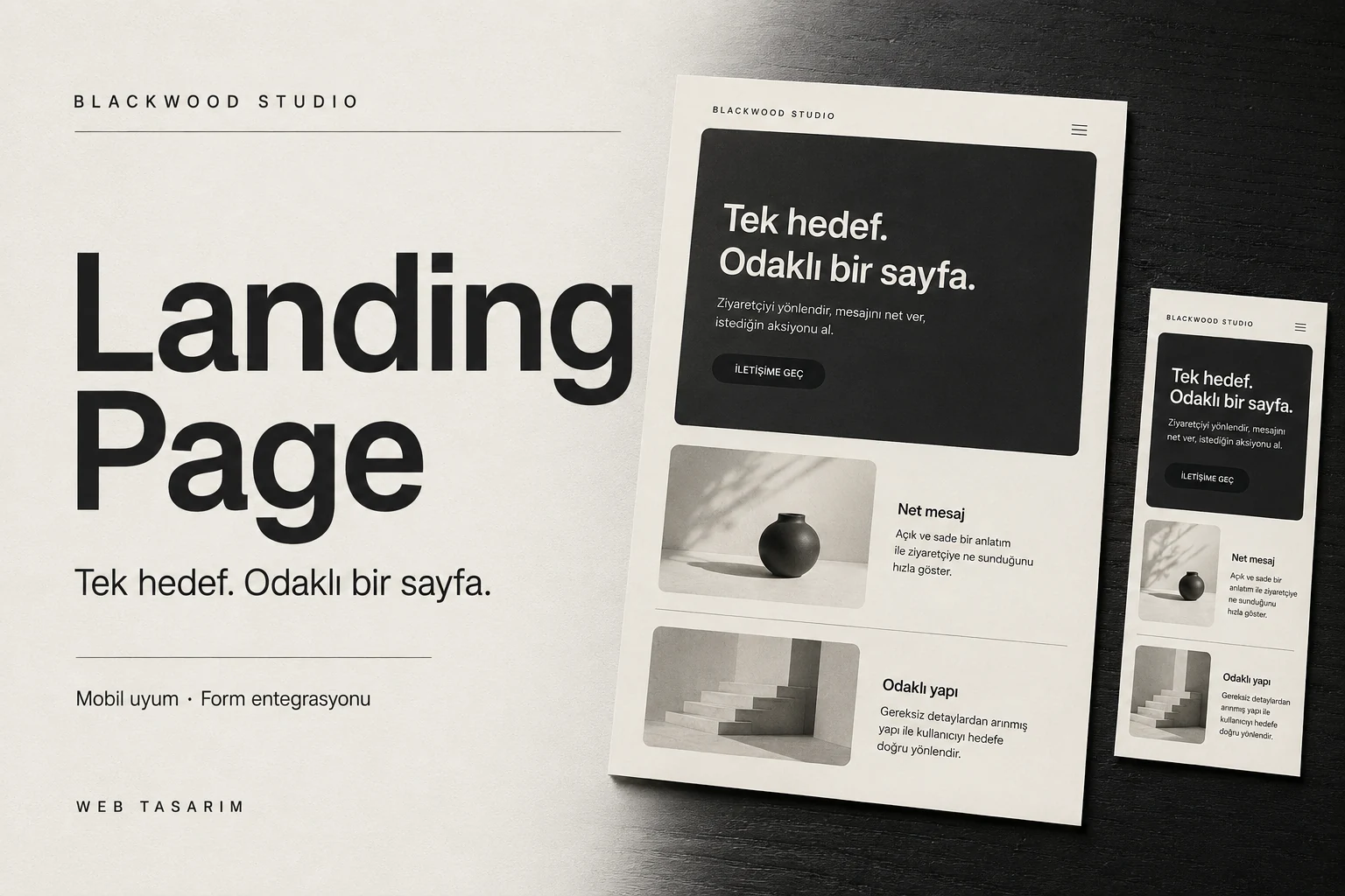 Landing Page hizmet görseli