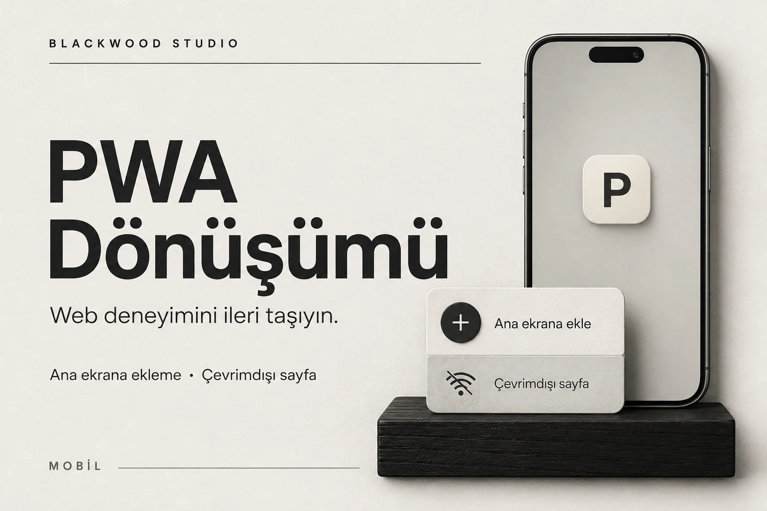 PWA Dönüşümü hizmet görseli
